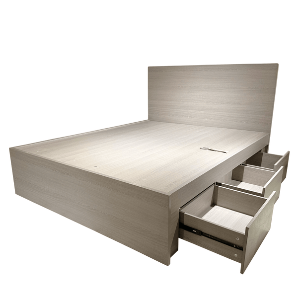 側開油壓雙人床架(特大)(5') - 852HOME 香港家居