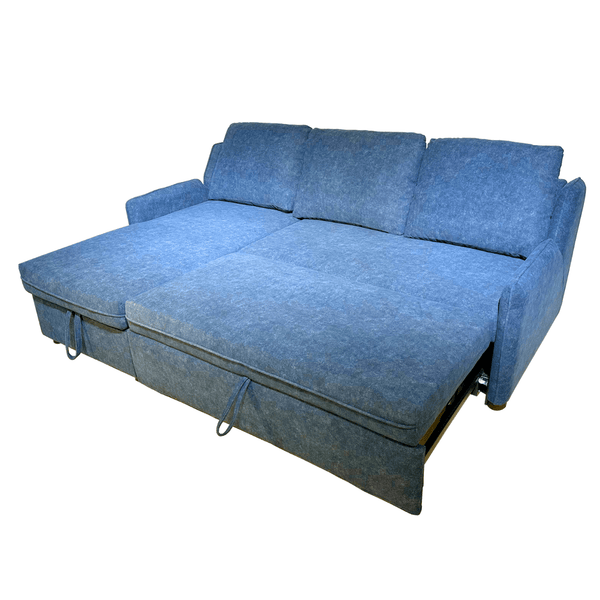 C001 三座L型儲物梳化床 - 852HOME 香港家居