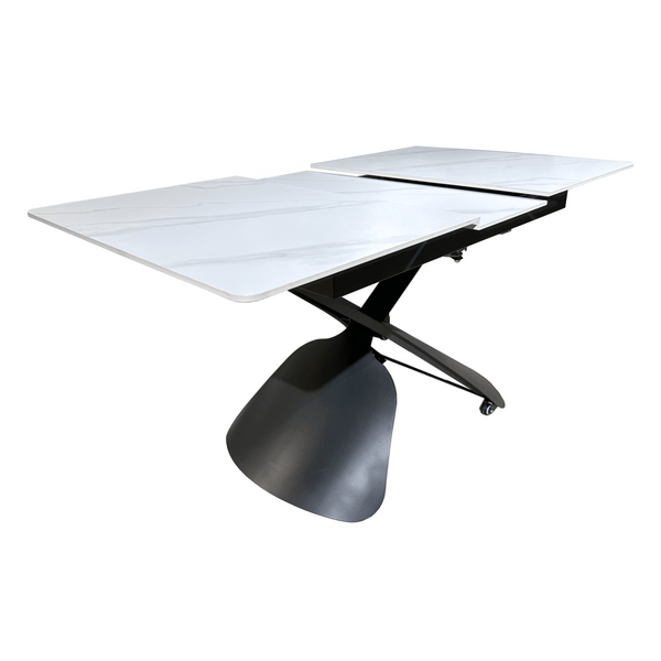 高級岩板升降拉伸茶几餐桌 - 852HOME 香港家居