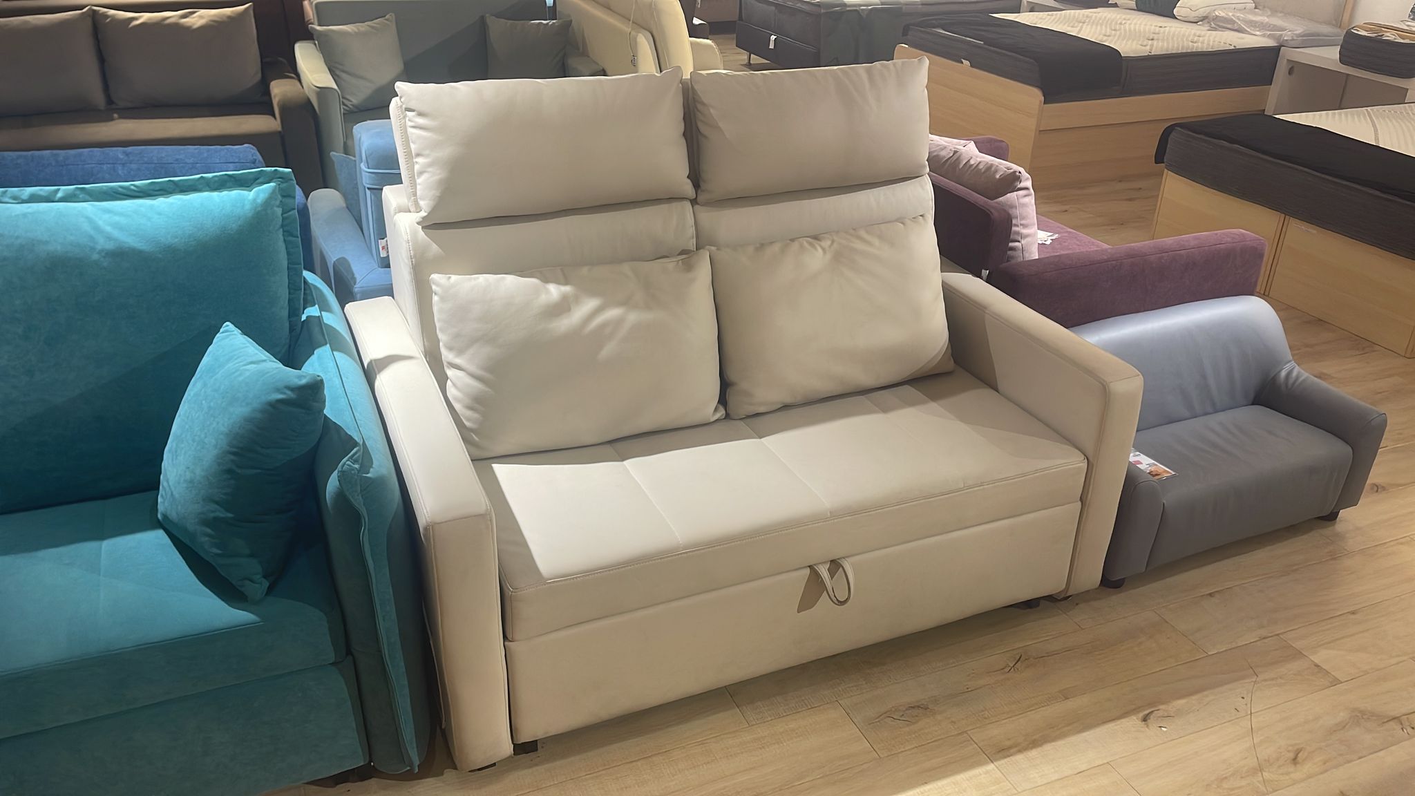 (陳列貨品特賣區) Y014 兩座梳化床 - 852HOME 香港家居